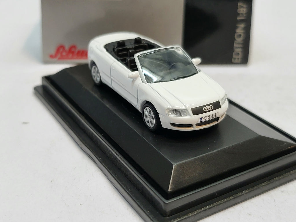 Audi A4 Cabriolet Wit - Schuco 1:87