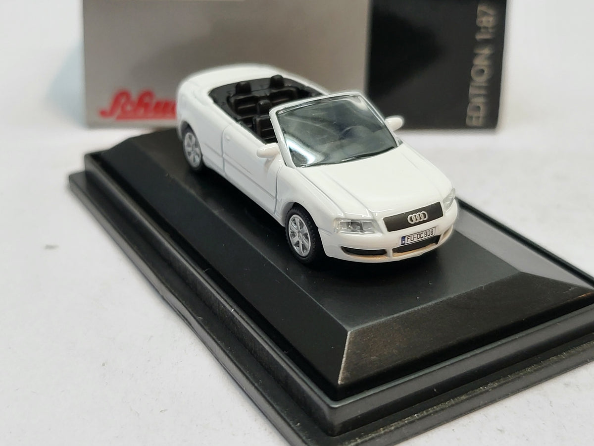 Audi A4 Cabriolet Wit - Schuco 1:87