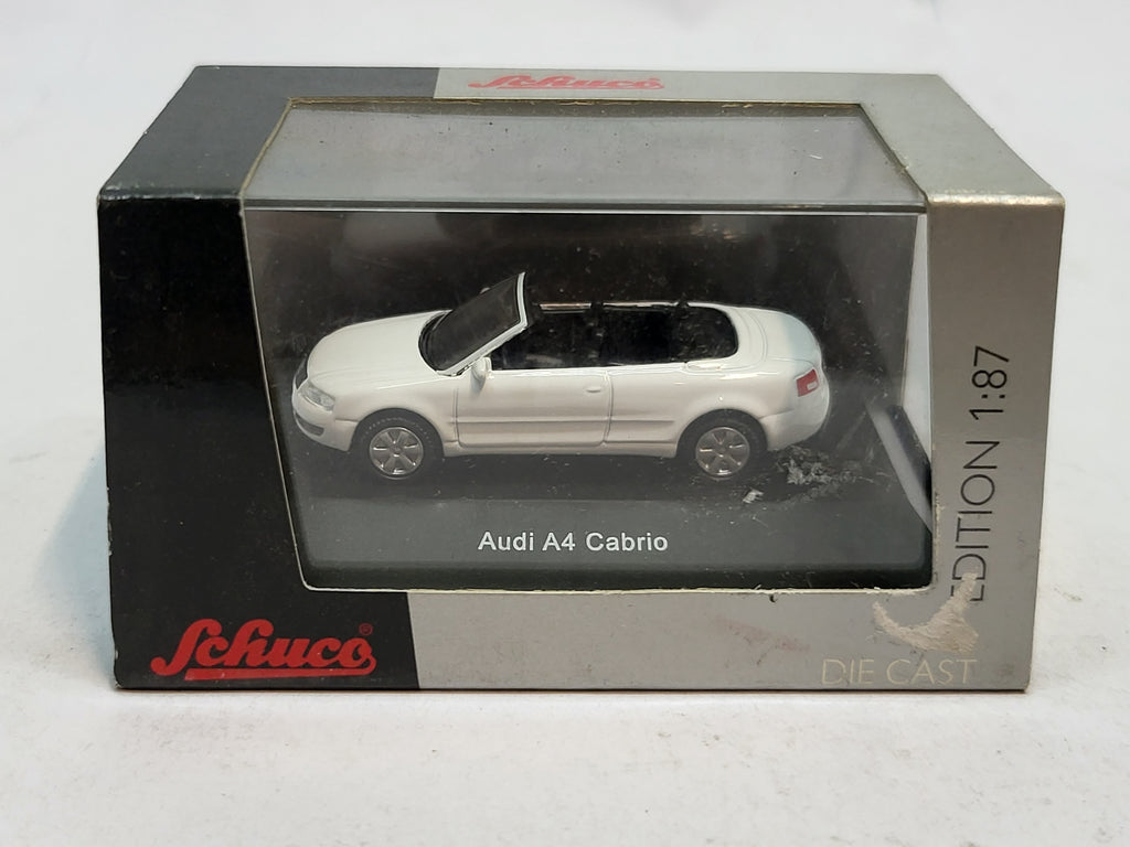 Audi A4 Cabriolet Wit - Schuco 1:87
