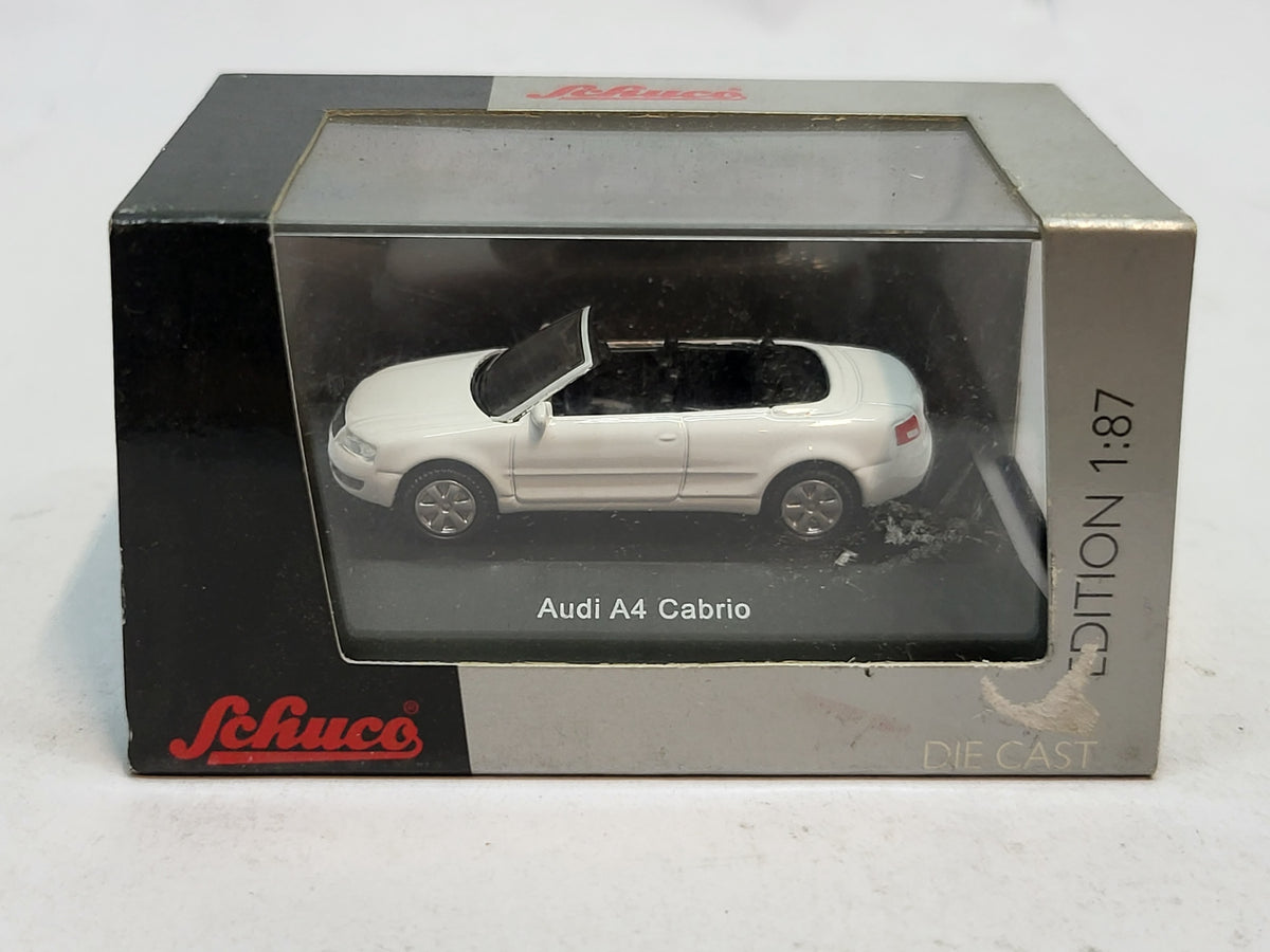 Audi A4 Cabriolet Wit - Schuco 1:87