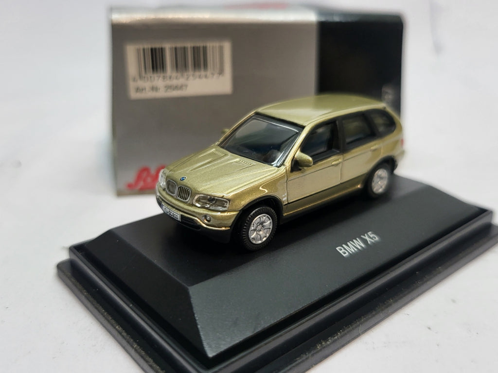 BMW X5 Beige Metallic 2002 - Schuco 1:87