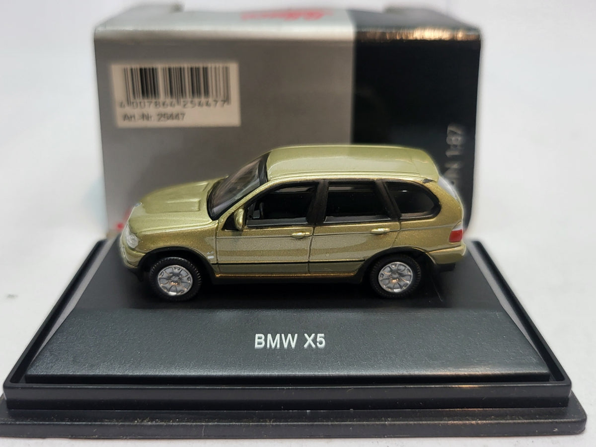 BMW X5 Beige Metallic 2002 - Schuco 1:87