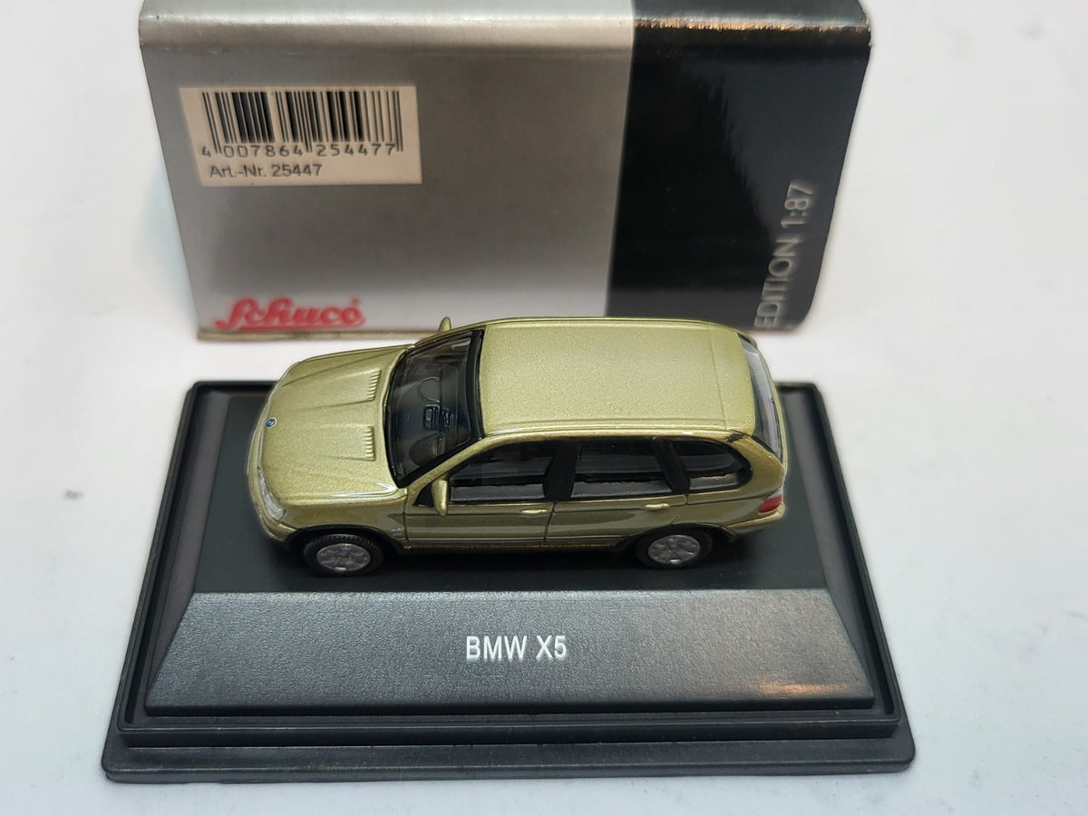 BMW X5 Beige Metallic 2002 - Schuco 1:87