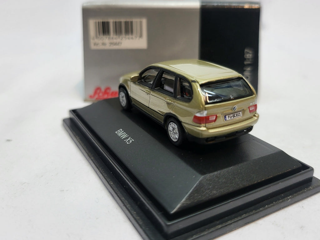 BMW X5 Beige Metallic 2002 - Schuco 1:87