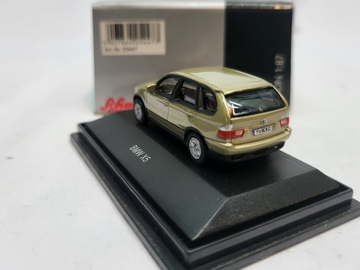 BMW X5 Beige Metallic 2002 - Schuco 1:87