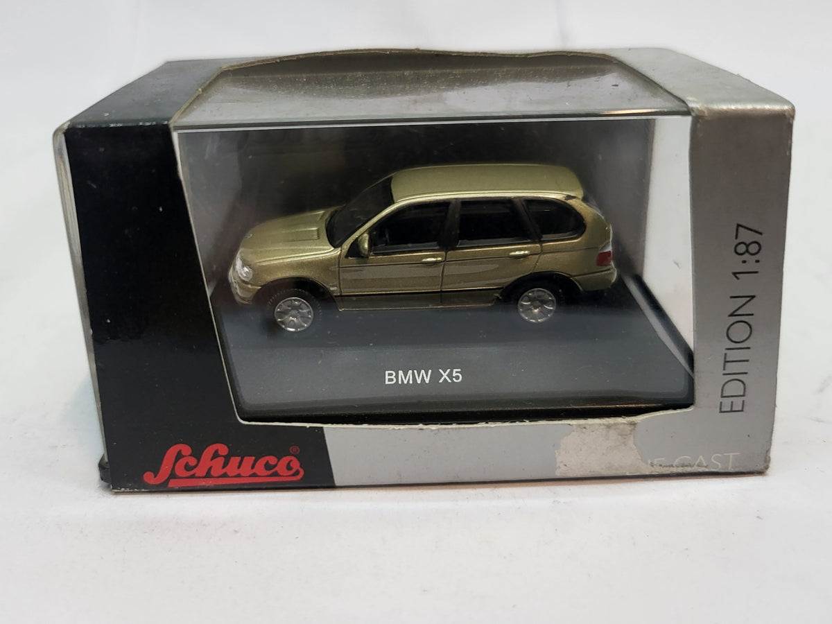 BMW X5 Beige Metallic 2002 - Schuco 1:87
