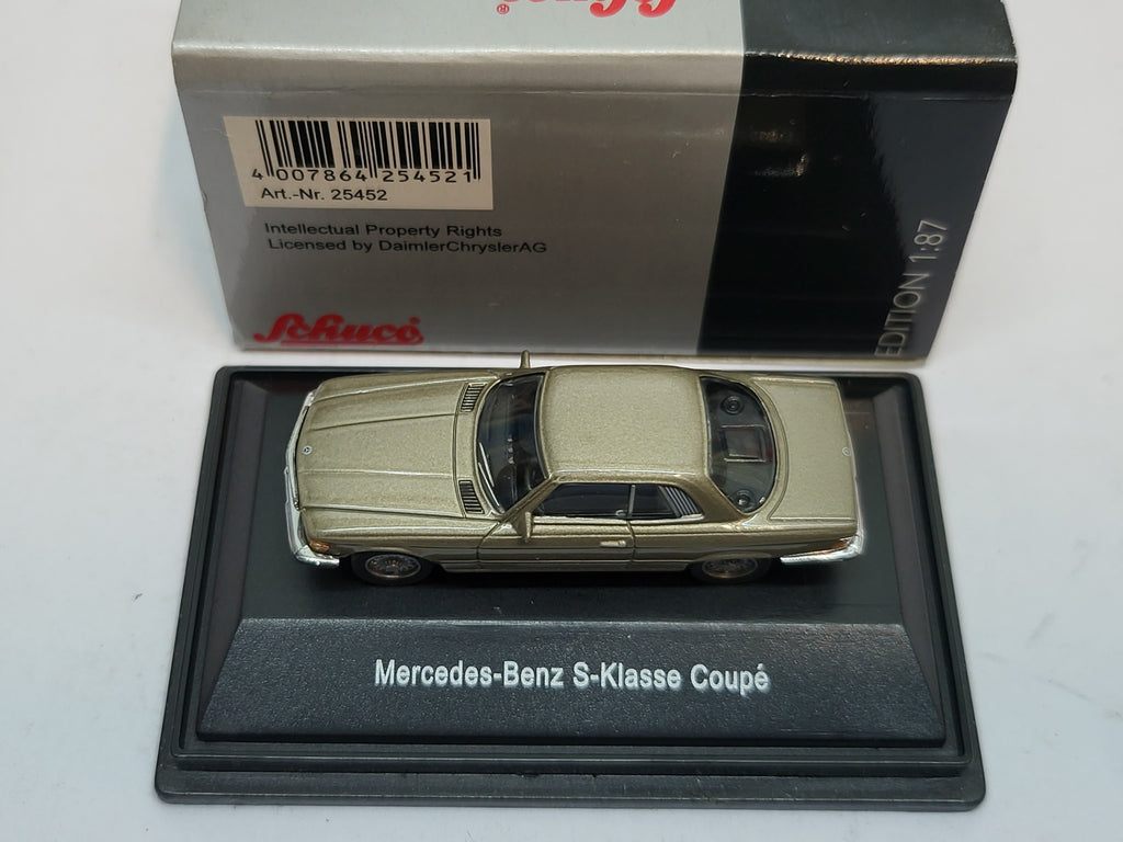Mercedes-Benz S-Klasse Coupé SLC Beige - Schuco 1:87