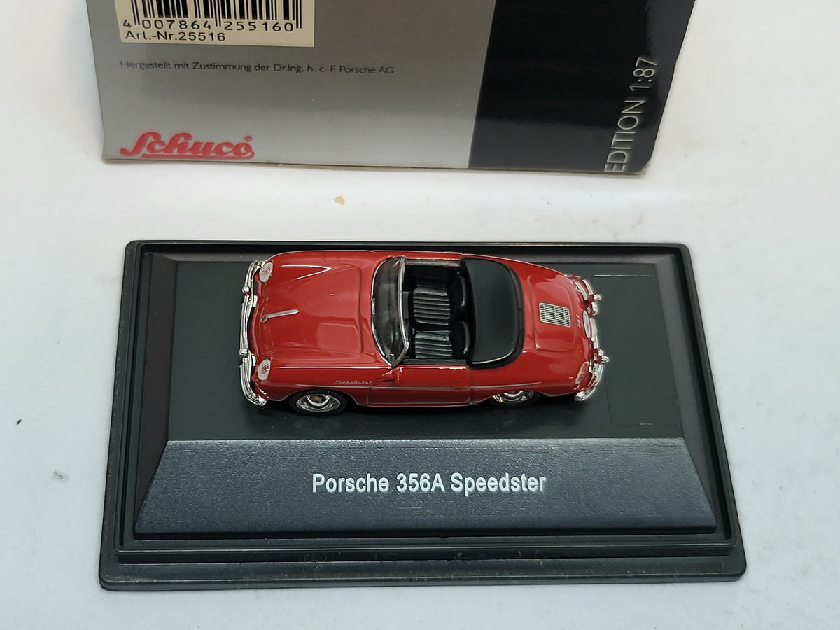 Porsche 356A Speedster Rood - Schuco 1:87