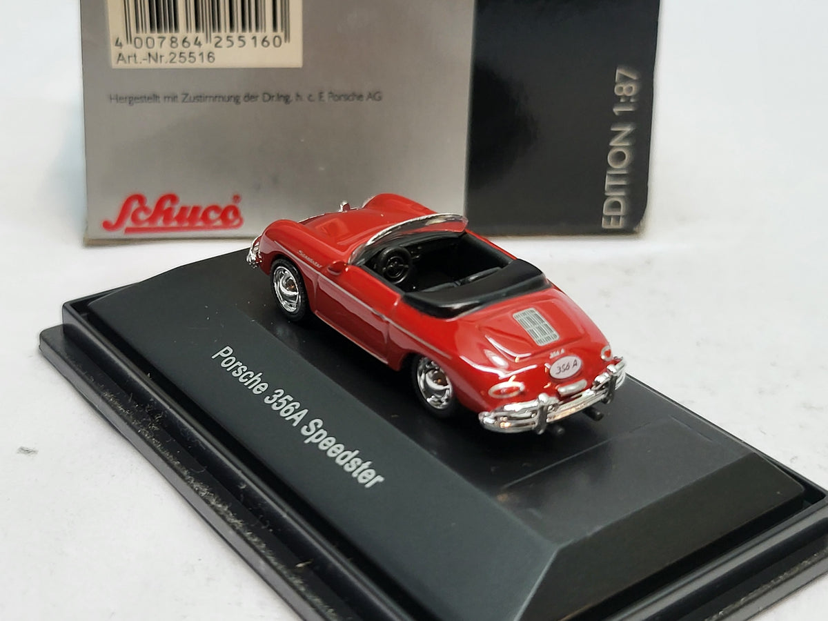 Porsche 356A Speedster Rood - Schuco 1:87