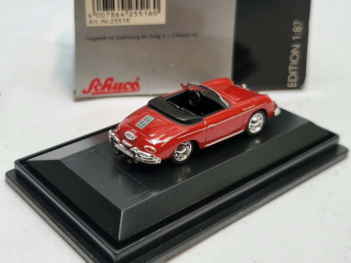 Porsche 356A Speedster Rood - Schuco 1:87