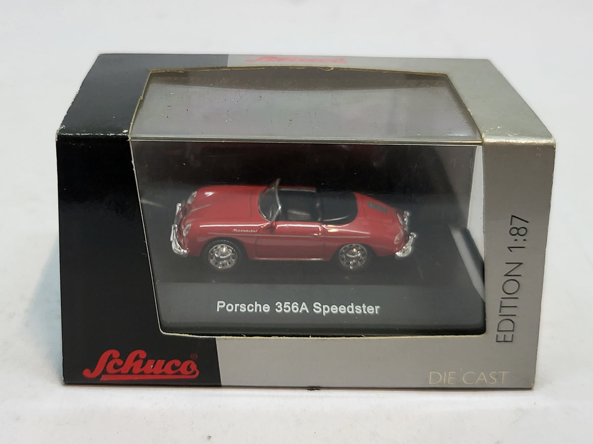 Porsche 356A Speedster Rood - Schuco 1:87