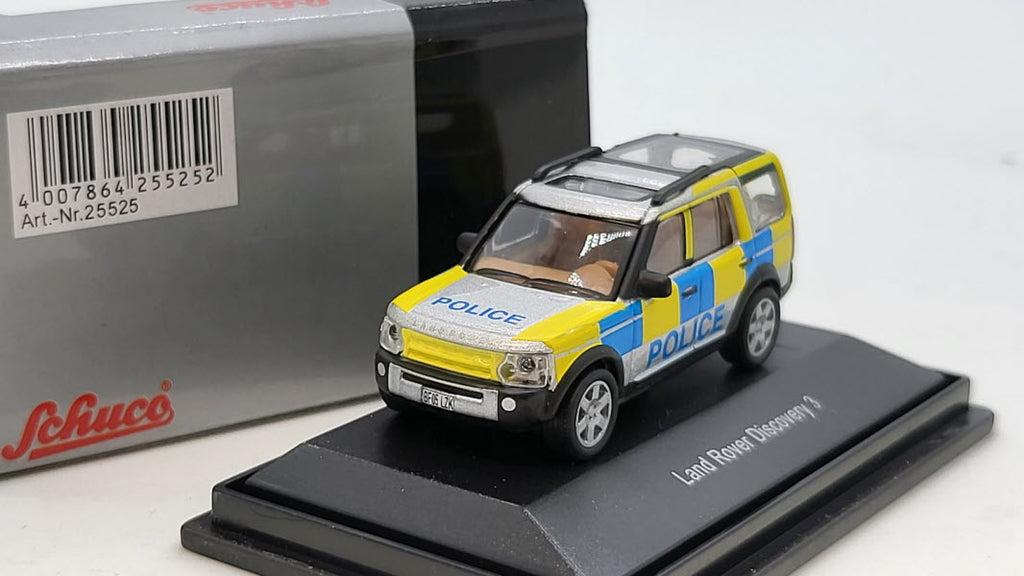 Land Rover Discovery 3 Police UK - Schuco 1:87