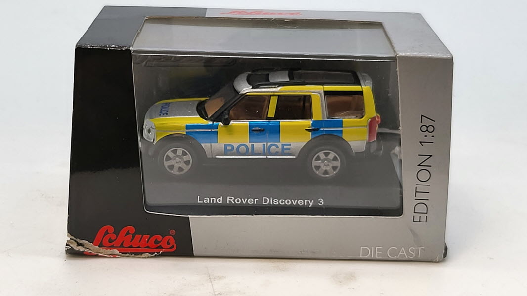 Land Rover Discovery 3 Police UK - Schuco 1:87