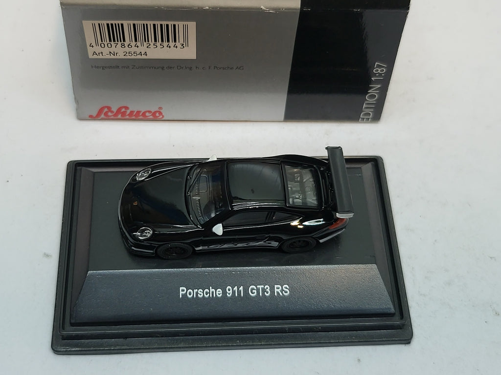 Porsche 911 GT3 RS Zwart/Wit - Schuco 1:87