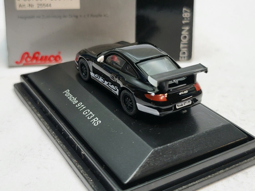 Porsche 911 GT3 RS Zwart/Wit - Schuco 1:87