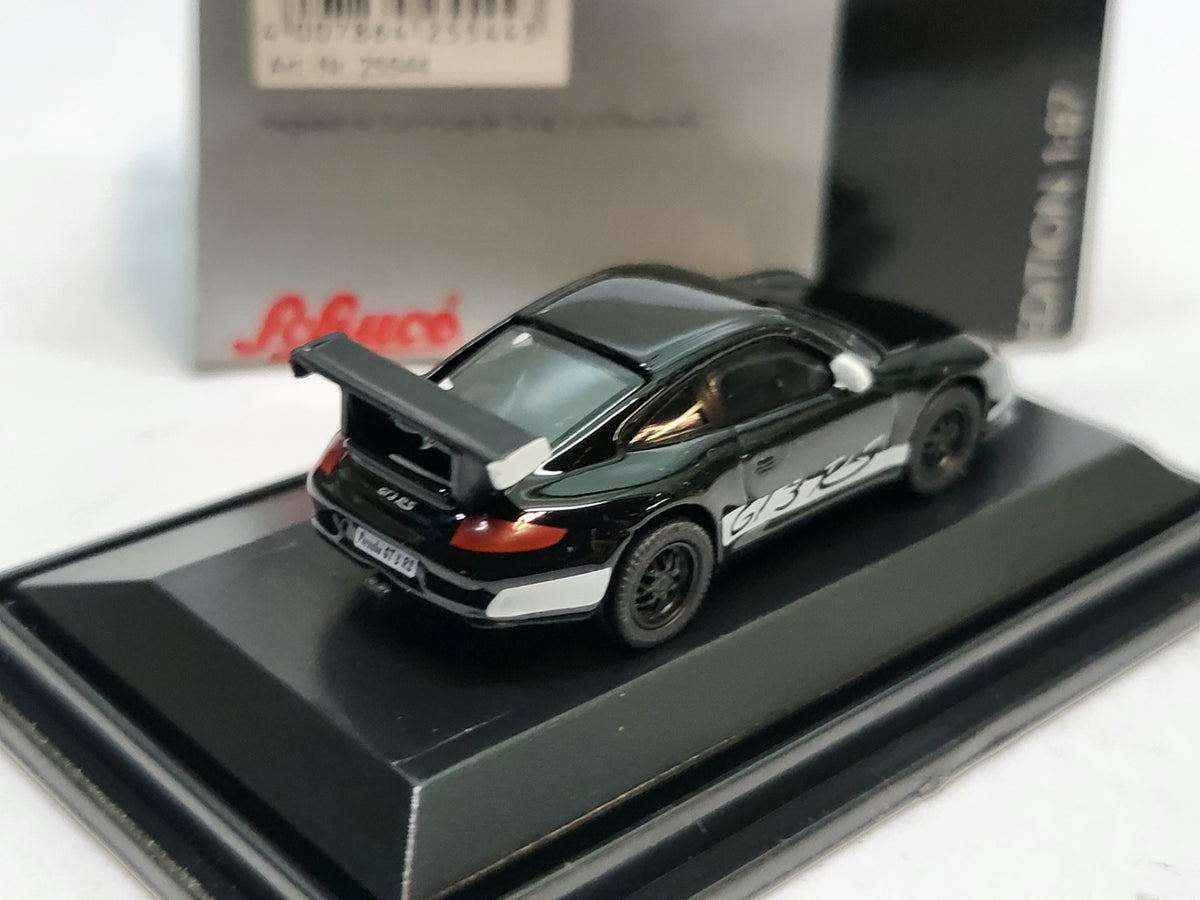 Porsche 911 GT3 RS Zwart/Wit - Schuco 1:87