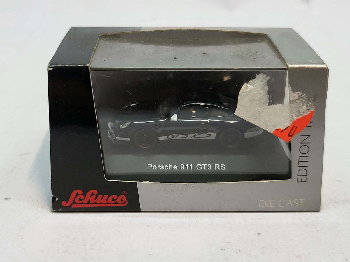 Porsche 911 GT3 RS Zwart/Wit - Schuco 1:87