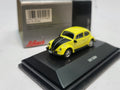 Volkswagen Kever/Beetle Geel/Zwart - Schuco 1:87