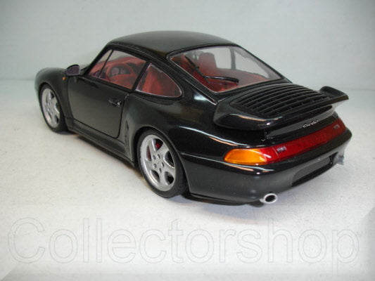 UT Models Porsche 911 993 Turbo S 1995 Black - Schaal 1:18