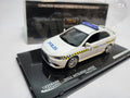 Vitesse Mitsubishi Lancer Maleisië Politie Wit  - Schaal 1:43