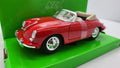 Porsche 356B Cabriolet Rood 1958 Welly 1:24