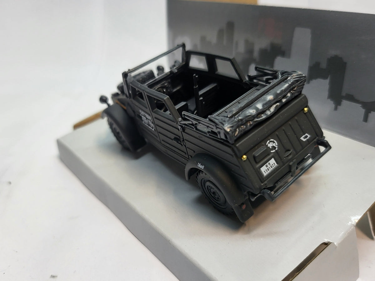 Volkswagen Kübelwagen Typ 82 Open Top Groen 1940 - Cararama 1:43