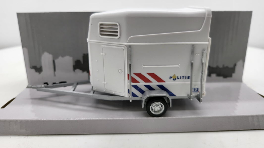 Cararama Paarden Trailer Nederlandse Politie (4-92820) - 1:43
