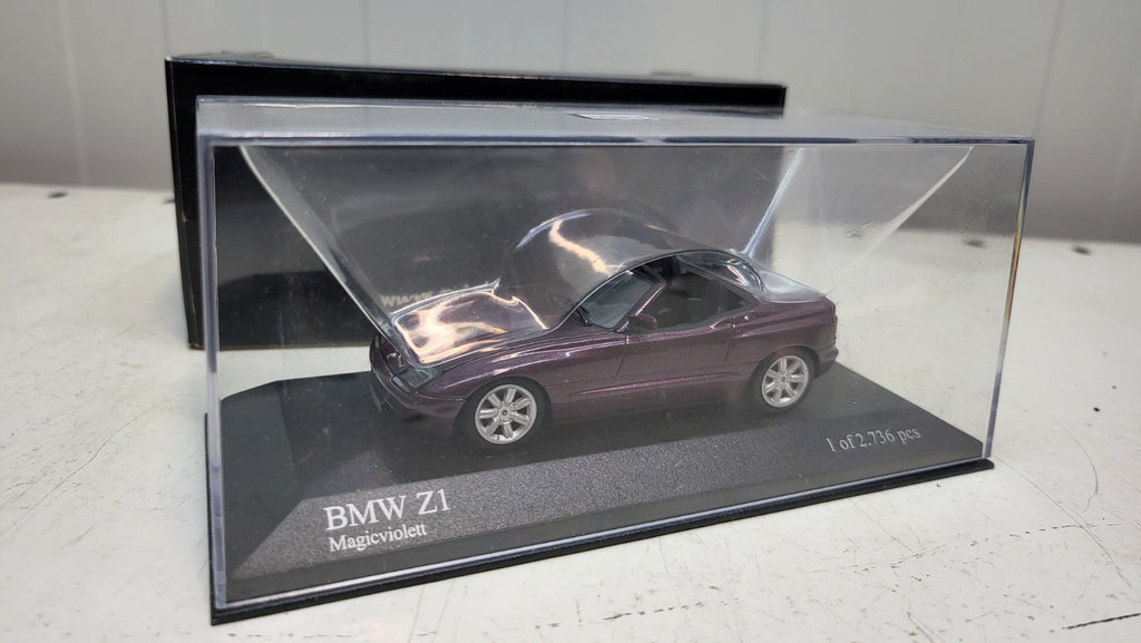 Minichamps BMW Z1 1987 Paars Metallic - Schaal 1:43