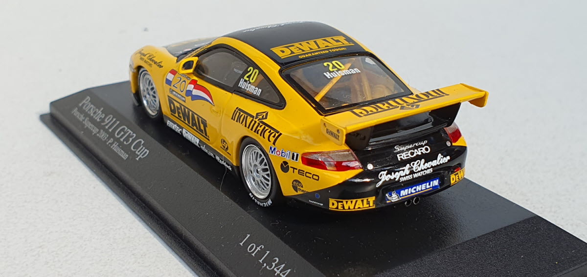 Minichamps Porsche 911 GT3 Cup 2003 P. Huisman #29 - Schaal 1:43