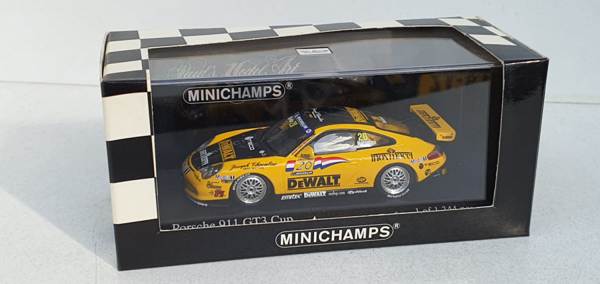 Minichamps Porsche 911 GT3 Cup 2003 P. Huisman #29 - Schaal 1:43