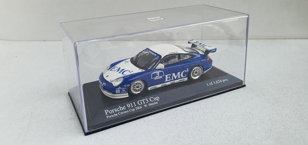 Minichamps Porsche 911 GT3 Cup 2004 W. Henzler #3 - Schaal 1:43