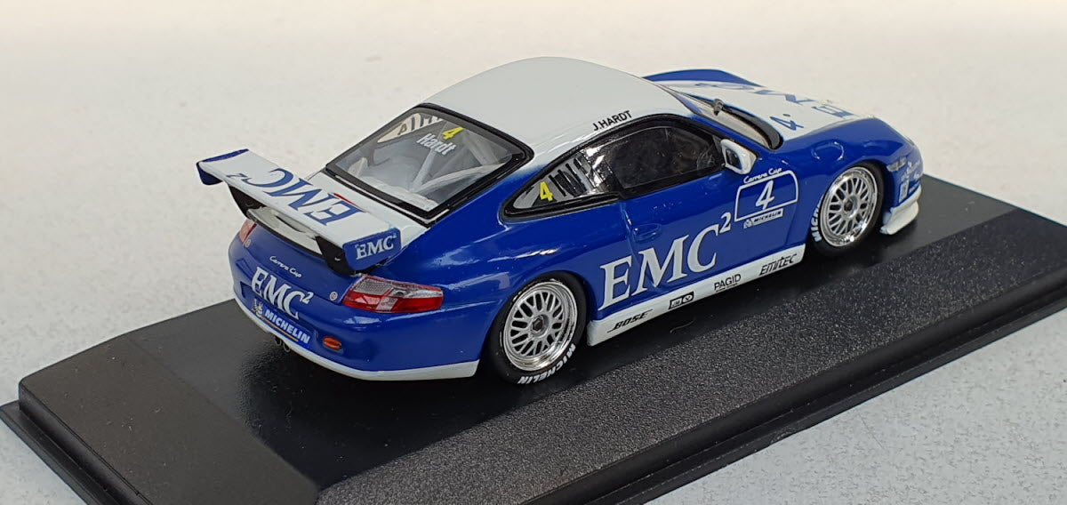 Minichamps Porsche 911 GT3 Cup 2004 J. Hardt #4 - Schaal 1:43