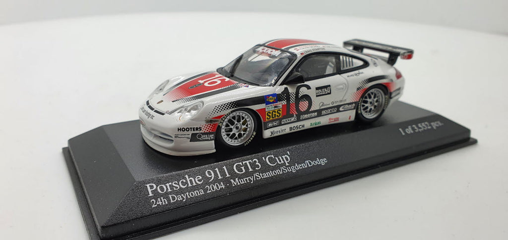 Minichamps Porsche 911 GT3 24h Daytona 2004 Murry/Stanton/Sugden/Dodge - Schaal 1:43