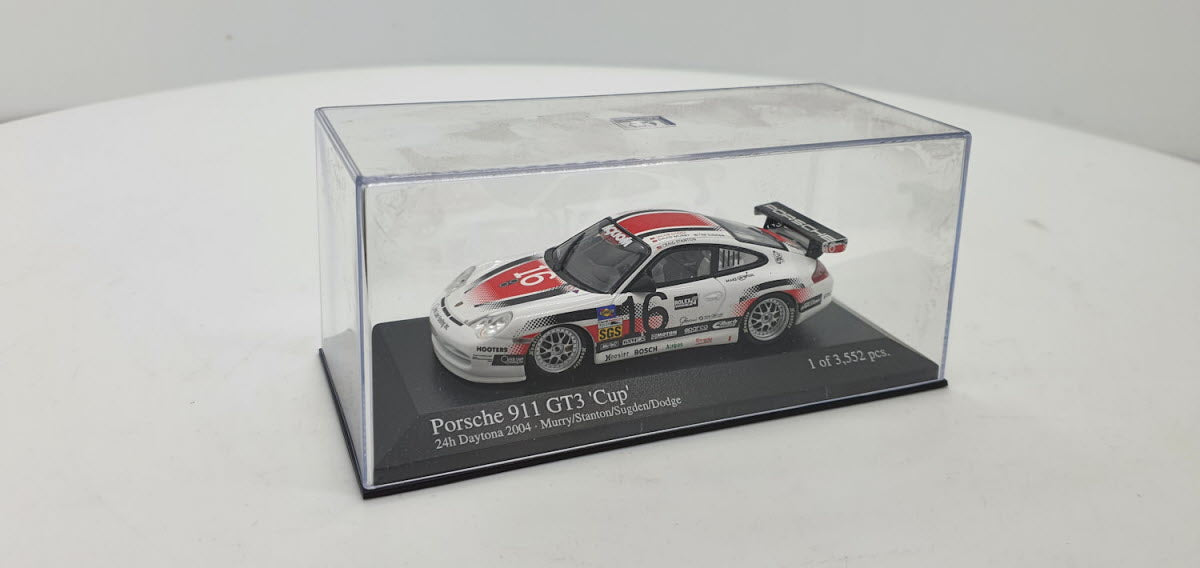 Minichamps Porsche 911 GT3 24h Daytona 2004 Murry/Stanton/Sugden/Dodge - Schaal 1:43