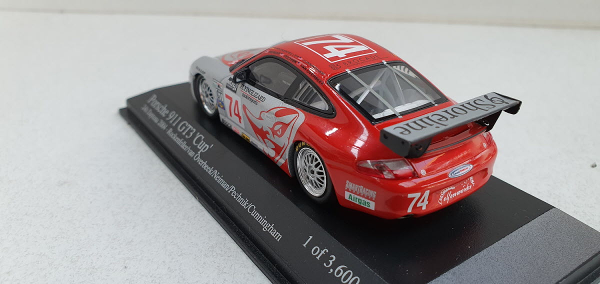 Minichamps Porsche 911 GT3 Cup 24h Daytona 2004 #74 - Schaal 1:43