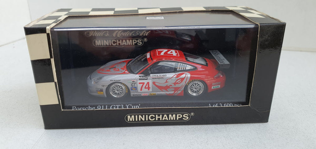 Minichamps Porsche 911 GT3 Cup 24h Daytona 2004 #74 - Schaal 1:43