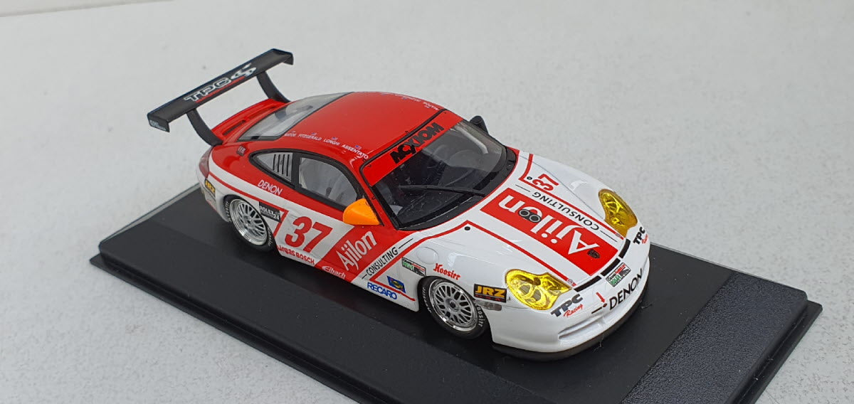 Minichamps Porsche 911 GT3 24h Daytona 2005 Matos/Fitzgerald/Assentato/Longhi - Schaal 1:43