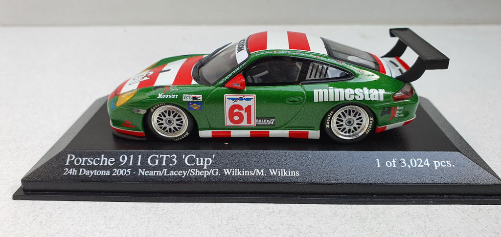 Minichamps Porsche 911 GT3 Cup 24h Daytona 2005 - Schaal 1:43