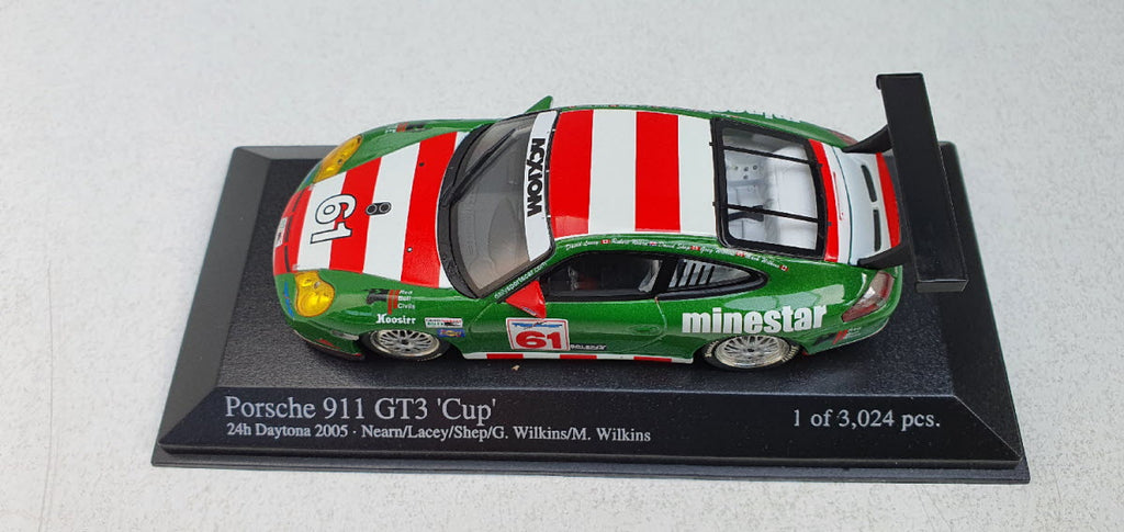 Minichamps Porsche 911 GT3 Cup 24h Daytona 2005 - Schaal 1:43