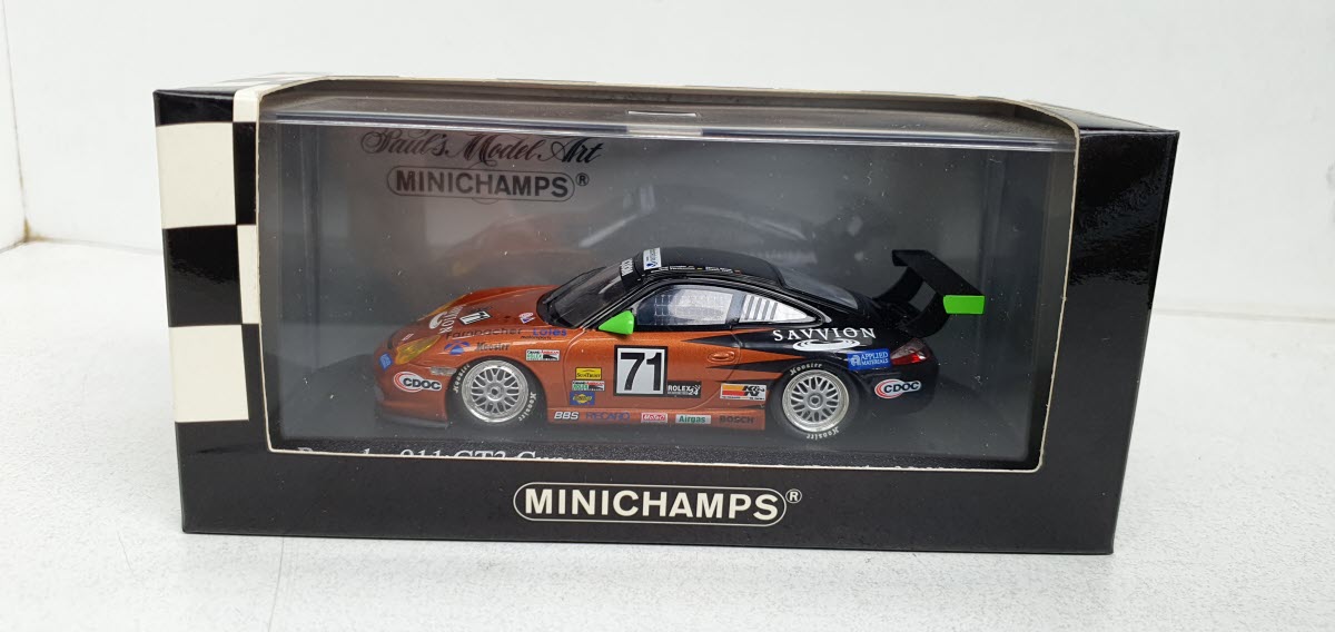 Minichamps Porsche 911 GT3 Cup 24h Daytona 2005 GT Class Winner Henzler/Farnbacher/Price/Ehret - Schaal 1:43