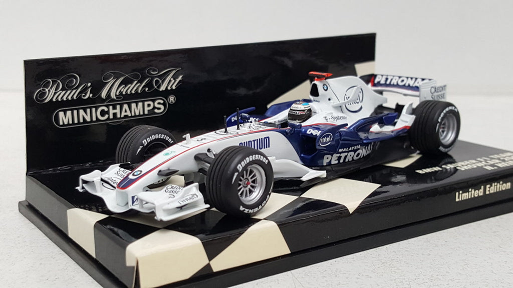 Minichamps BMW Sauber F1.06 Valencia 2006 A.Zanardi - Schaal 1:43