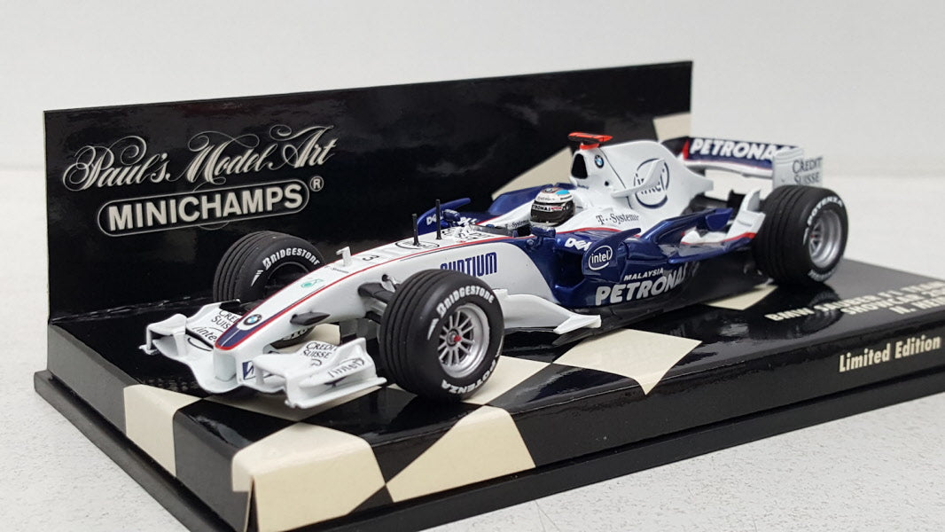 Minichamps BMW Sauber F1.06 Valencia 2006 A.Zanardi - Schaal 1:43