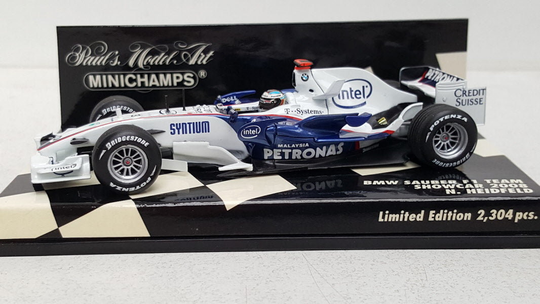 Minichamps BMW Sauber F1.06 Valencia 2006 A.Zanardi - Schaal 1:43