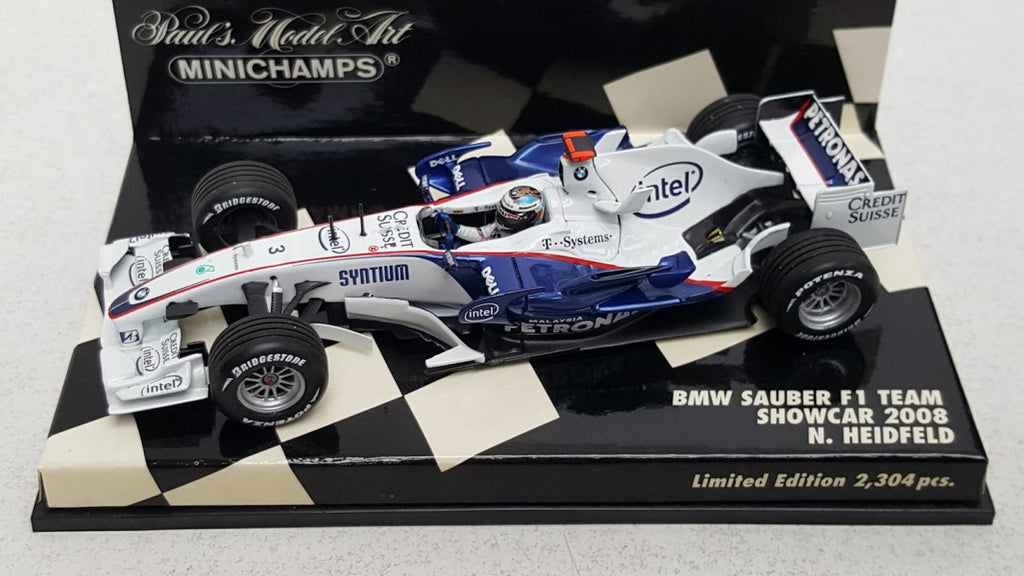 Minichamps BMW Sauber F1.06 Valencia 2006 A.Zanardi - Schaal 1:43