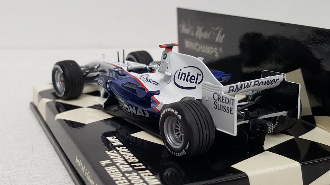 Minichamps BMW Sauber F1.06 Valencia 2006 A.Zanardi - Schaal 1:43