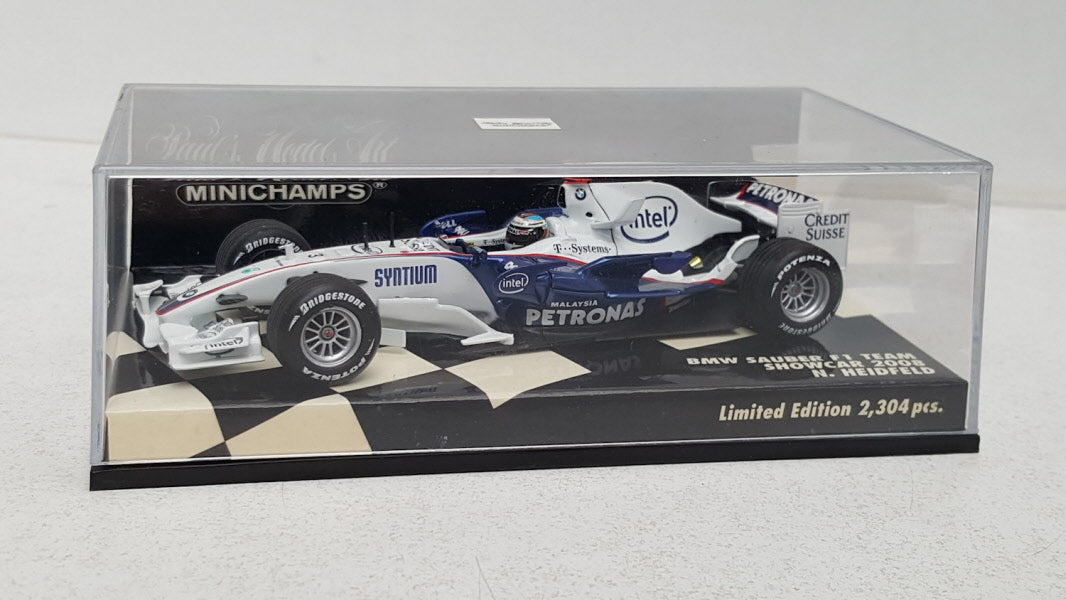 Minichamps BMW Sauber F1.06 Valencia 2006 A.Zanardi - Schaal 1:43
