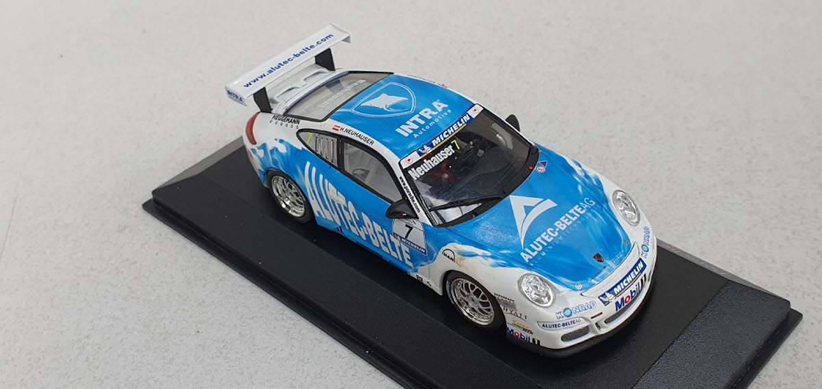 Minichamps Porsche 911 GT3 Cup Supercup 2006 H. Neuhauser - Schaal 1:43