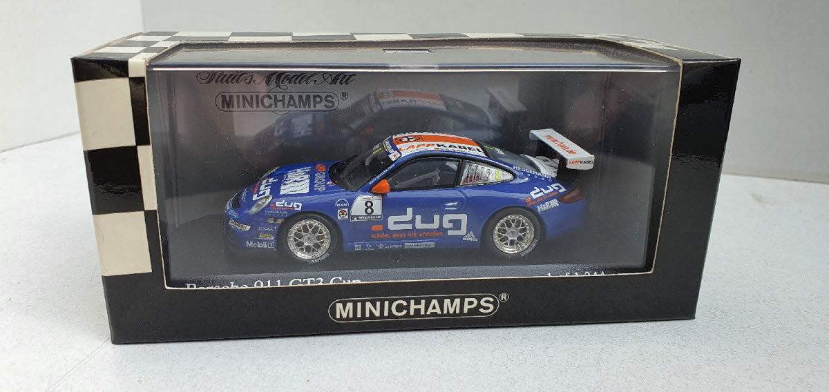 Minichamps Porsche 911 GT3 Cup Supercup 2006 M. Schrey - Schaal 1:43