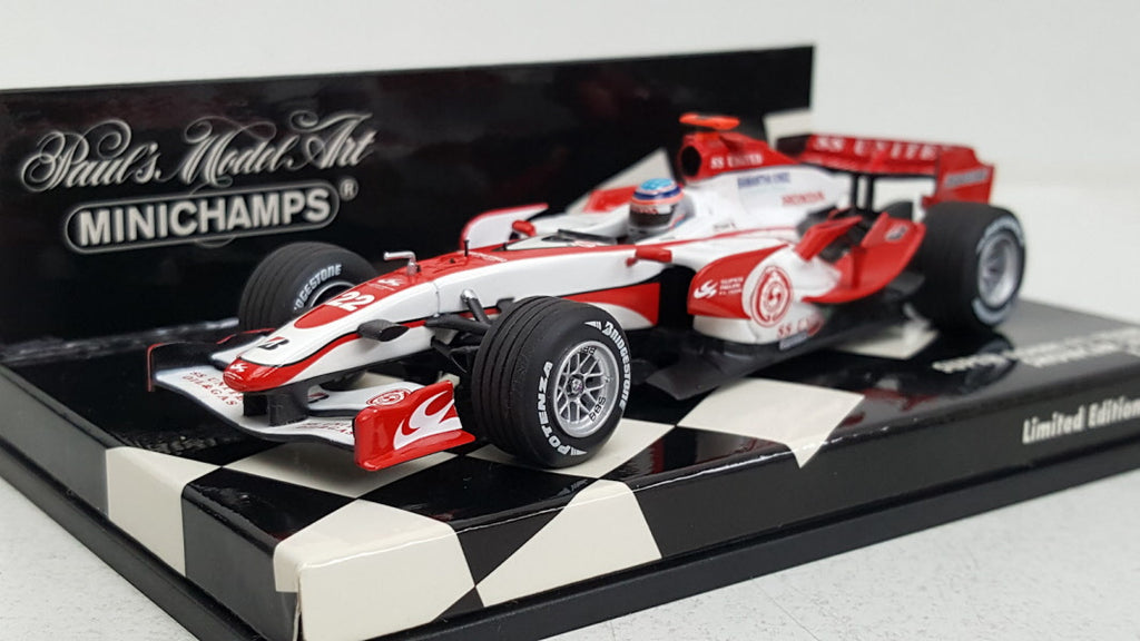 Minichamps Honda Super Aguri F1 Showcar 2007 Y.Sato - Schaal 1:43