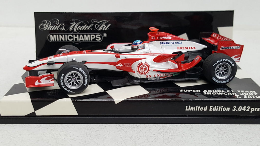Minichamps Honda Super Aguri F1 Showcar 2007 Y.Sato - Schaal 1:43